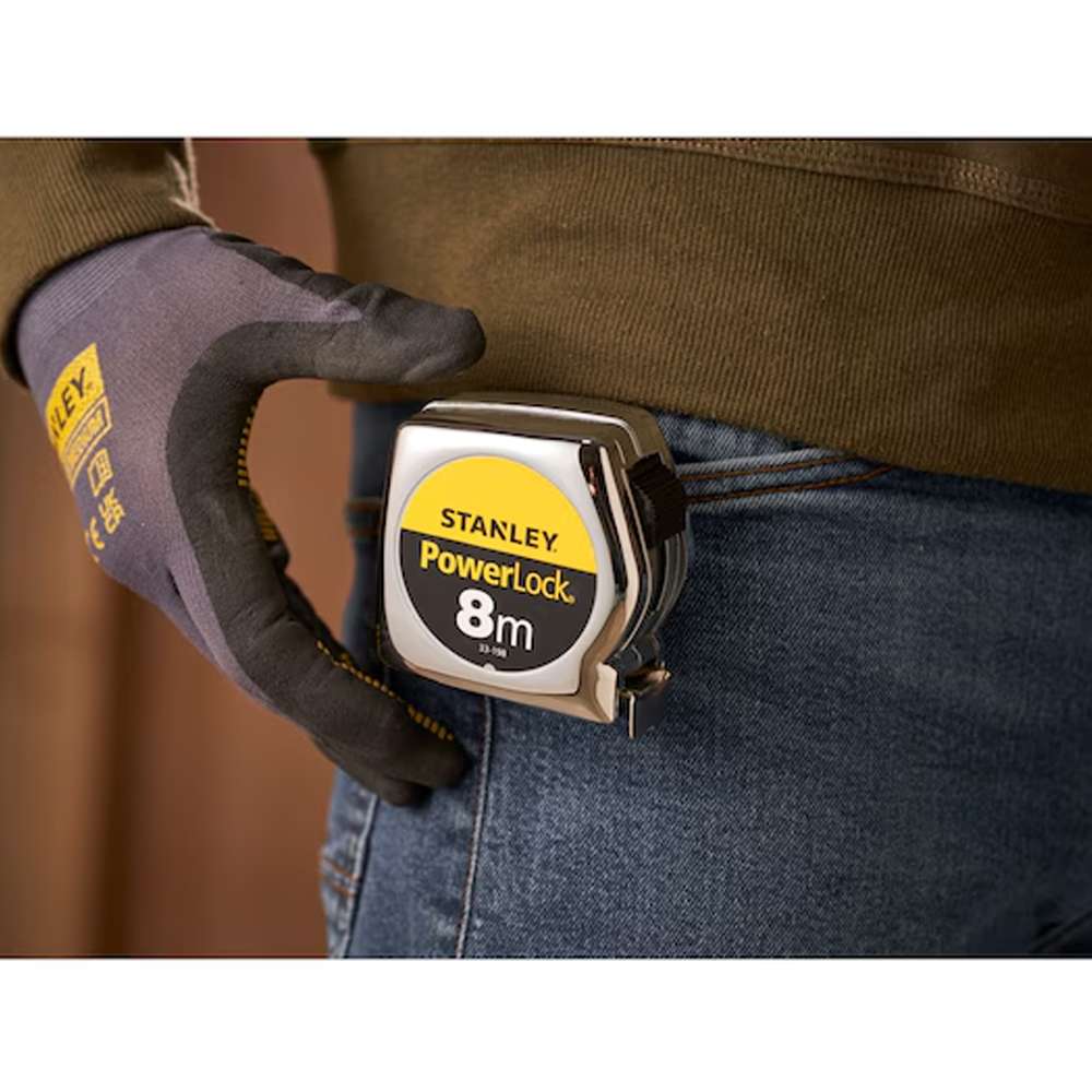 Flessometro PowerLock 8m Stanley 33-198