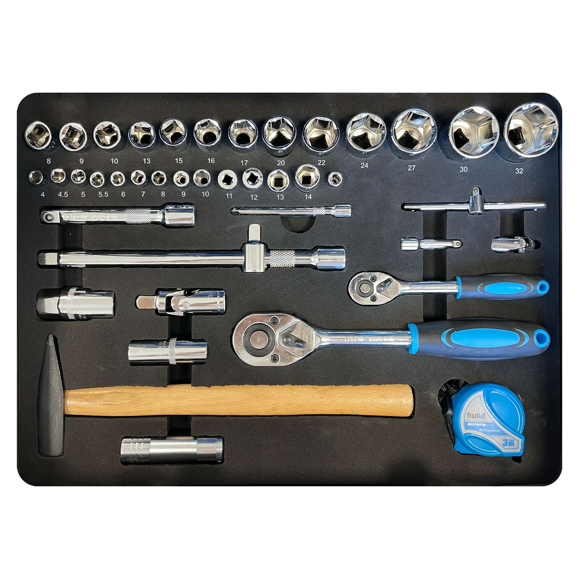 Trolley Portautensili con 176 Utensili Professionali ENG PRO - FI 90 T127