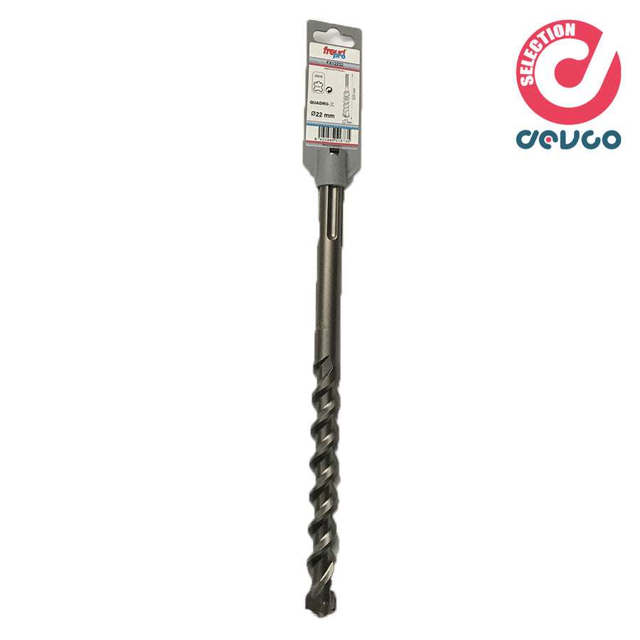 Punte SDS MAX 22/200/340mm professionali da muro 4 taglienti - Freud