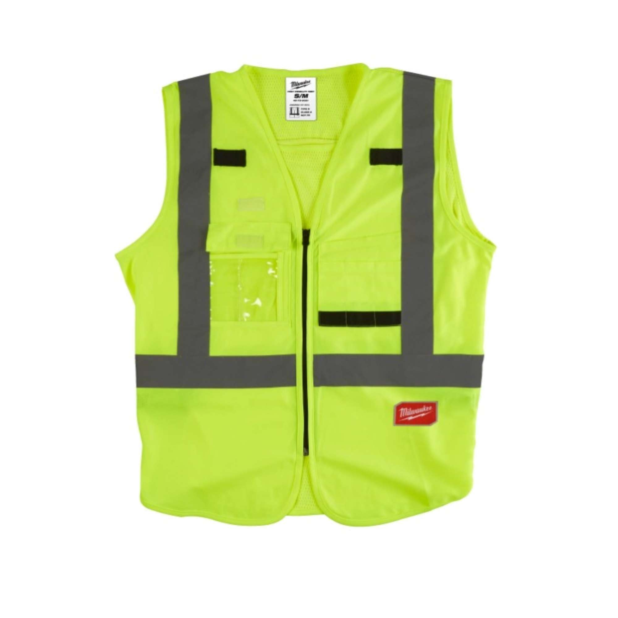 Gilet ad alta visibilità giallo tg. S/M - Milwaukee 4932471889