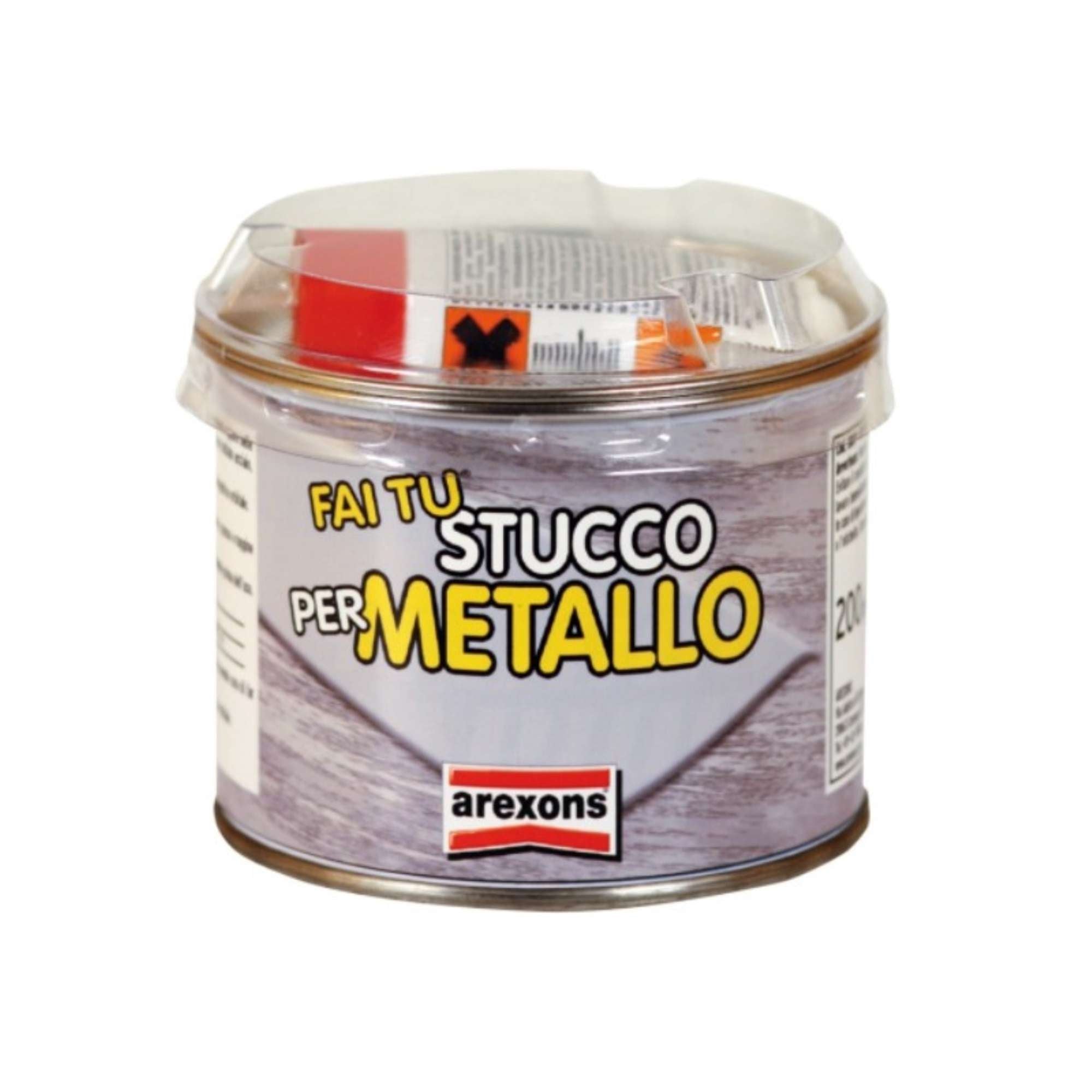 Stucco per metalli 208gr - Arexons 3009