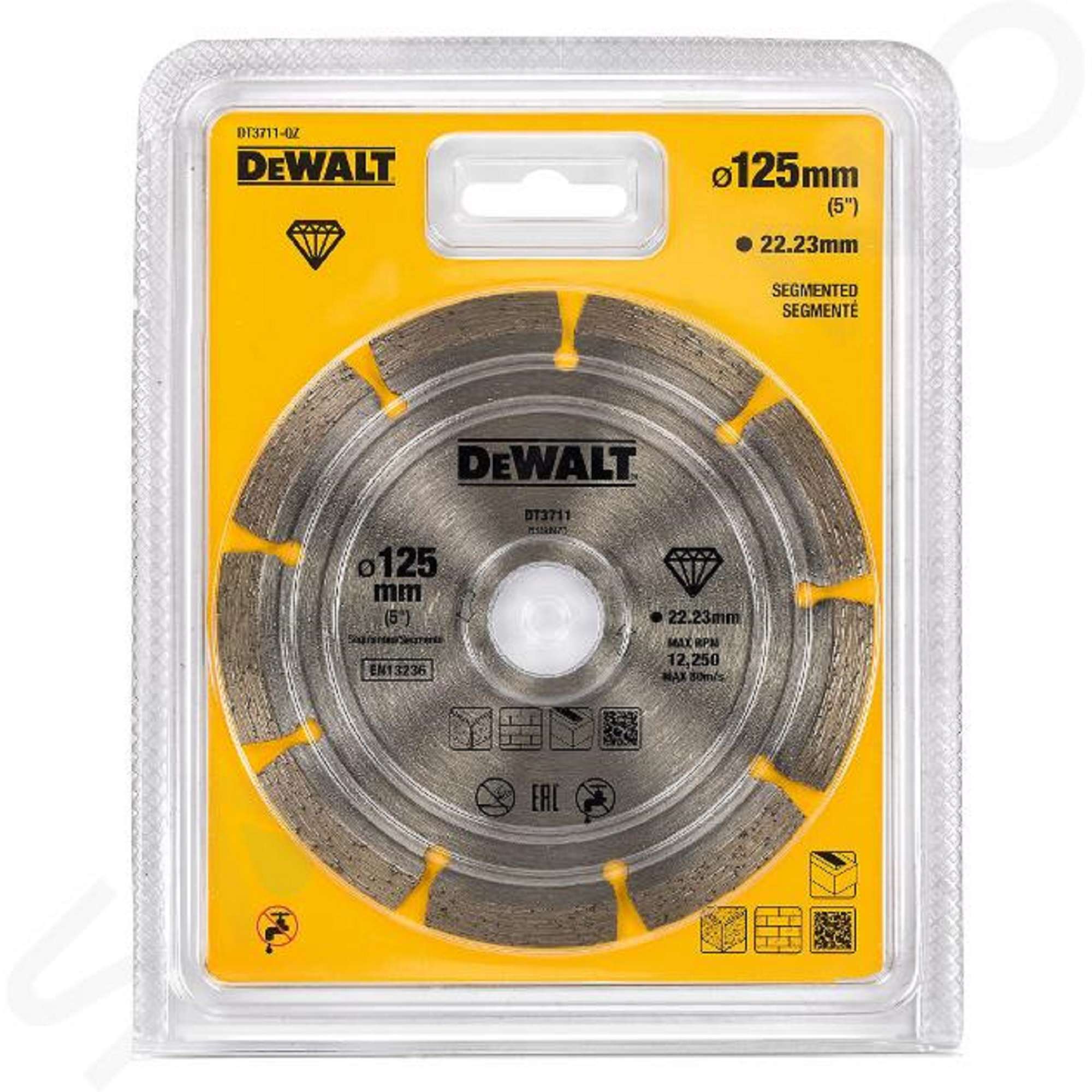 Disco diamantato DEWALT DT3715-QZ 110 X 20 X 8 MM