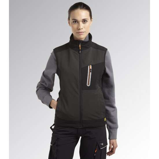 Gilet da lavoro Carbon Tech grigio asfalto 702.175343 - Diadora