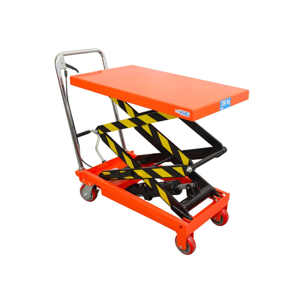 Carrello a doppio pantografo piattaforma sollevatore 350kg - echoENG MA SL CP35