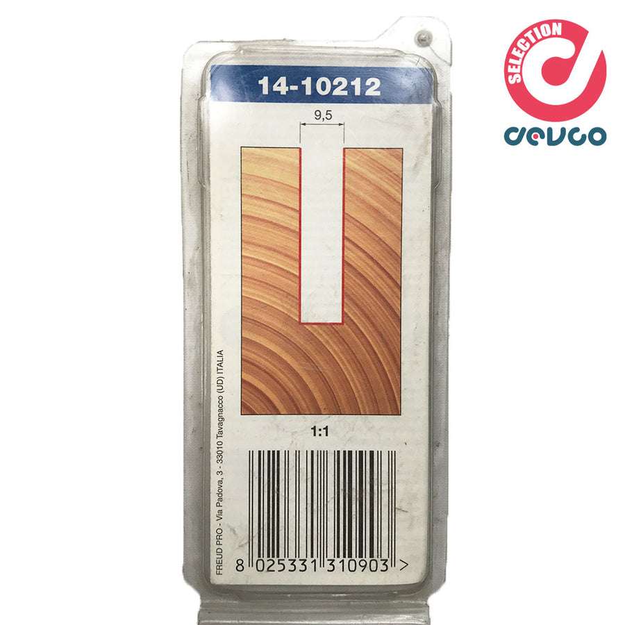 Fresa 2 taglienti per legno diametro 12  Freud - 14-10212