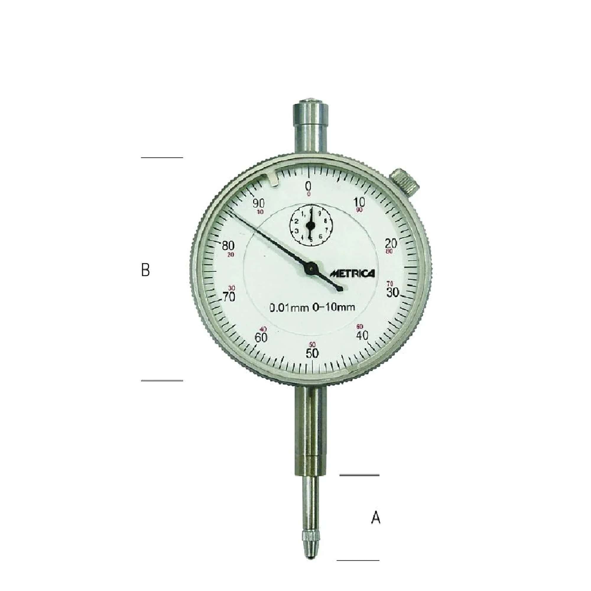 Comparatore centesimale A 0-10mm - 41019 Metrica