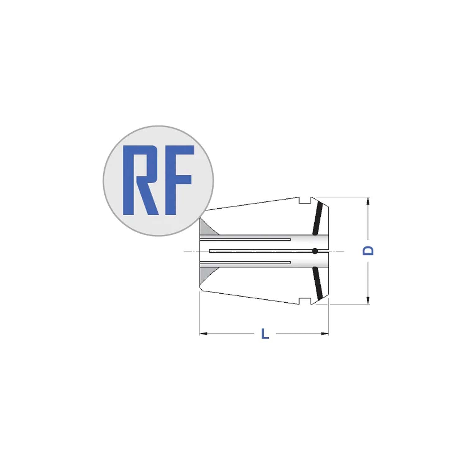 Pinza ER 20 RF a tenuta stagna - Gait 0787RF (2,30-13,0)