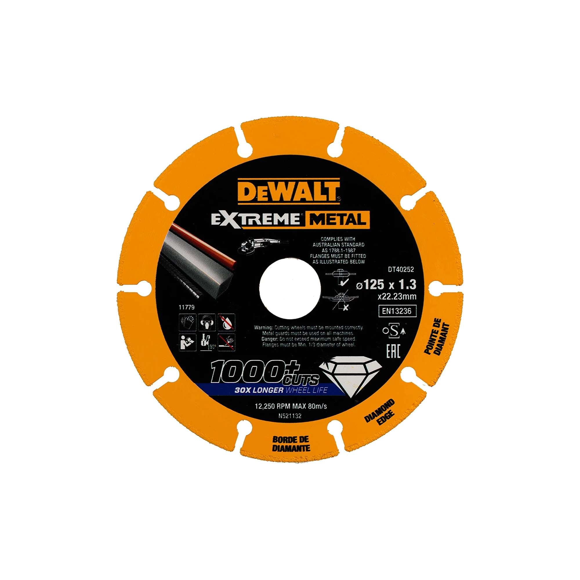 Disco DEWALT dt40251-qz 115 x 1,3 mm