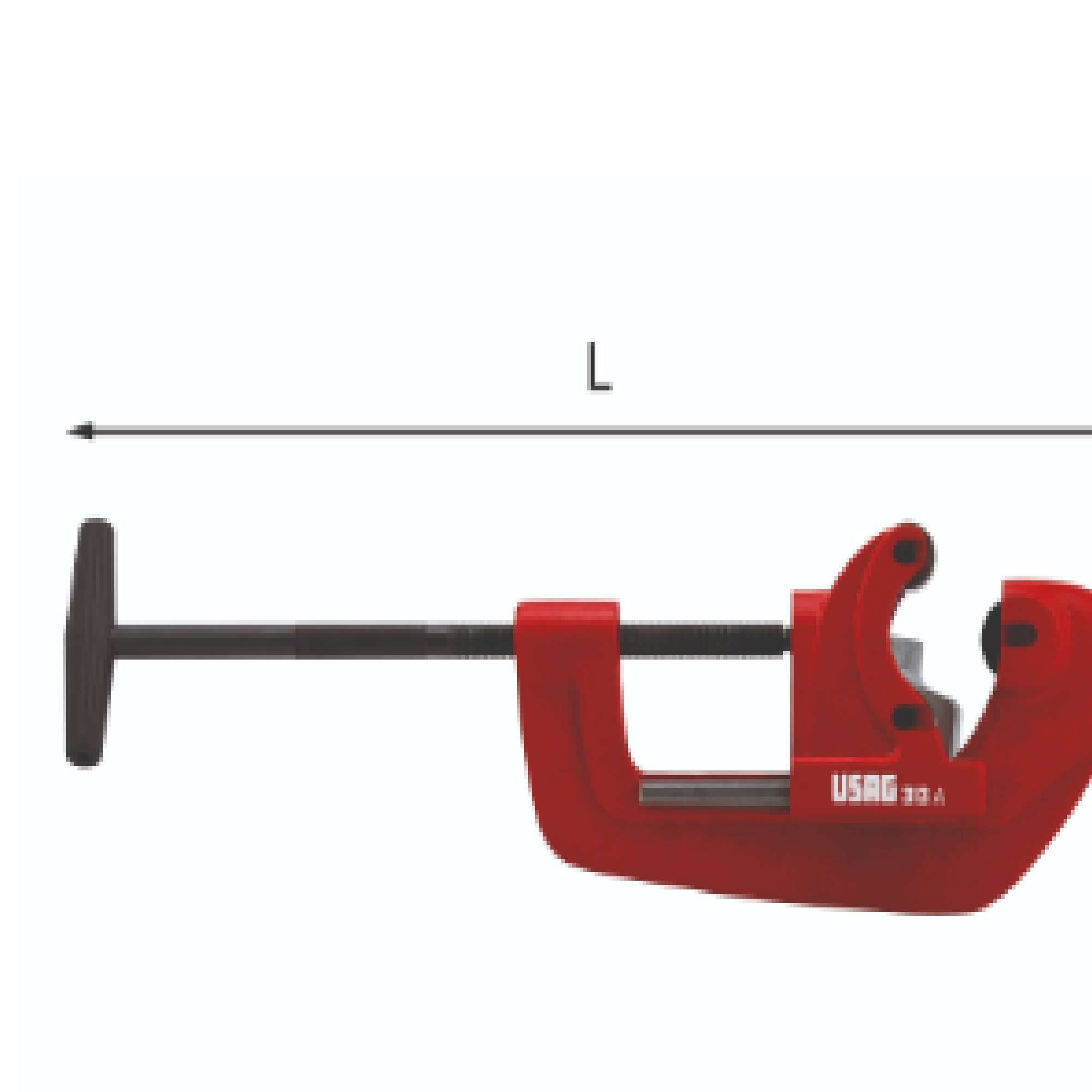 Tagliatubi per acciaio e inox, spessore massimo tubo 7 mm - Usag 313 A 21-60