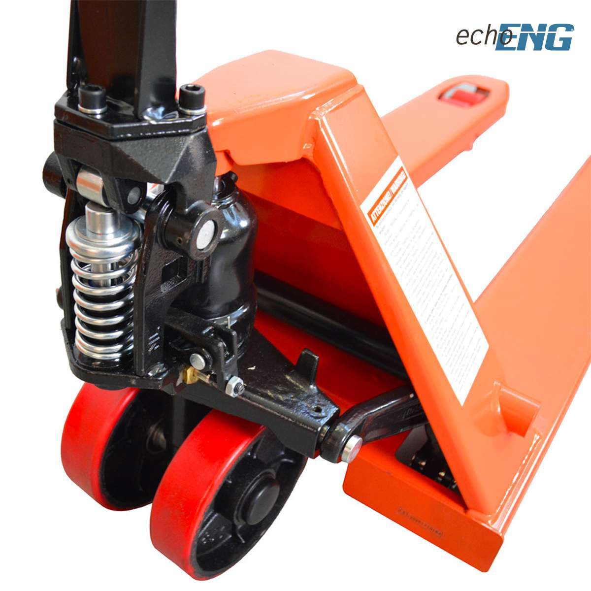 Transpallet manuale sollevatore pallet 2500 Kg 2 rulli - ENG PRO MA SL TT25