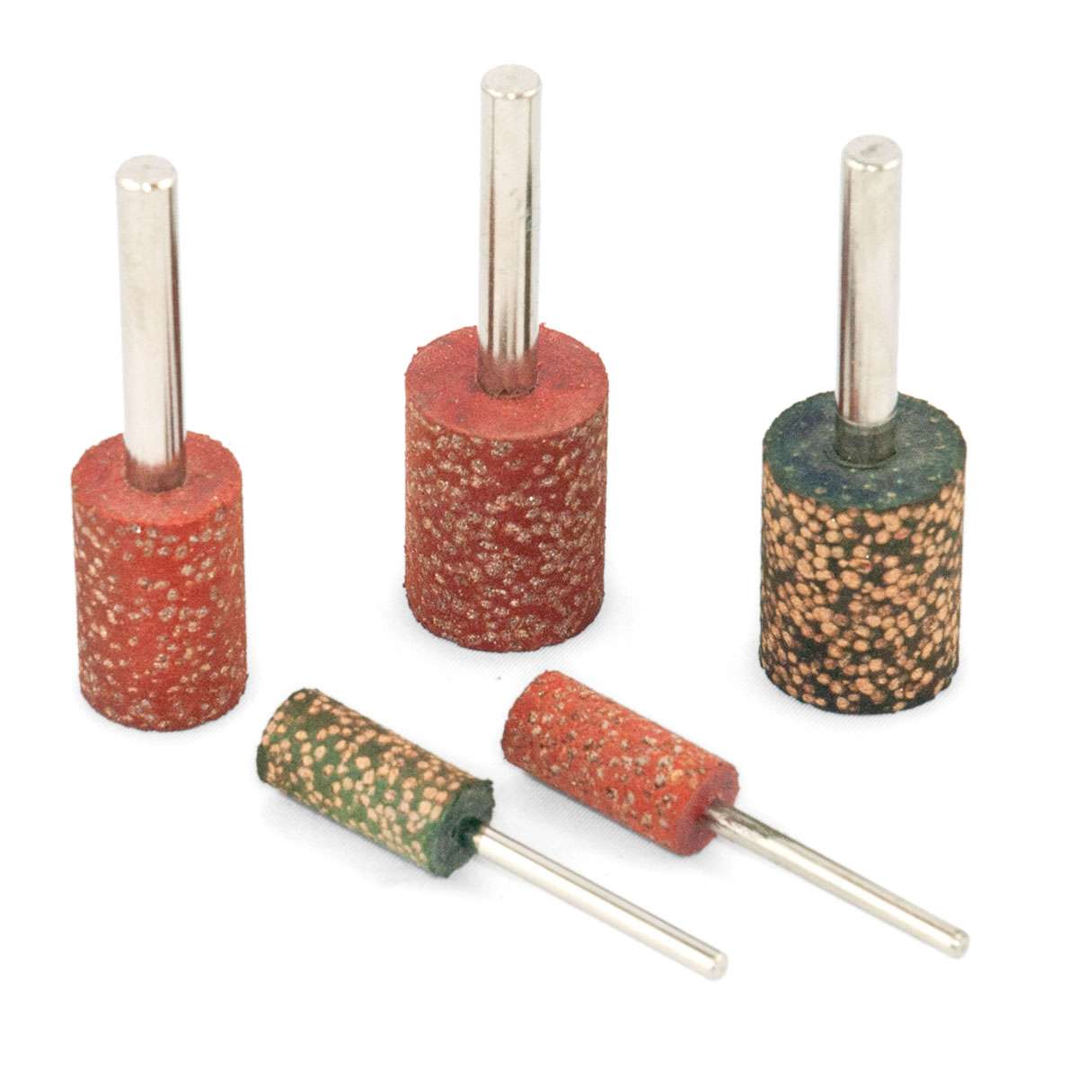 Mola in gomma con sfere abrasive per lucidare D.4x13xG.3 Gr.(80-120) - 100 pz