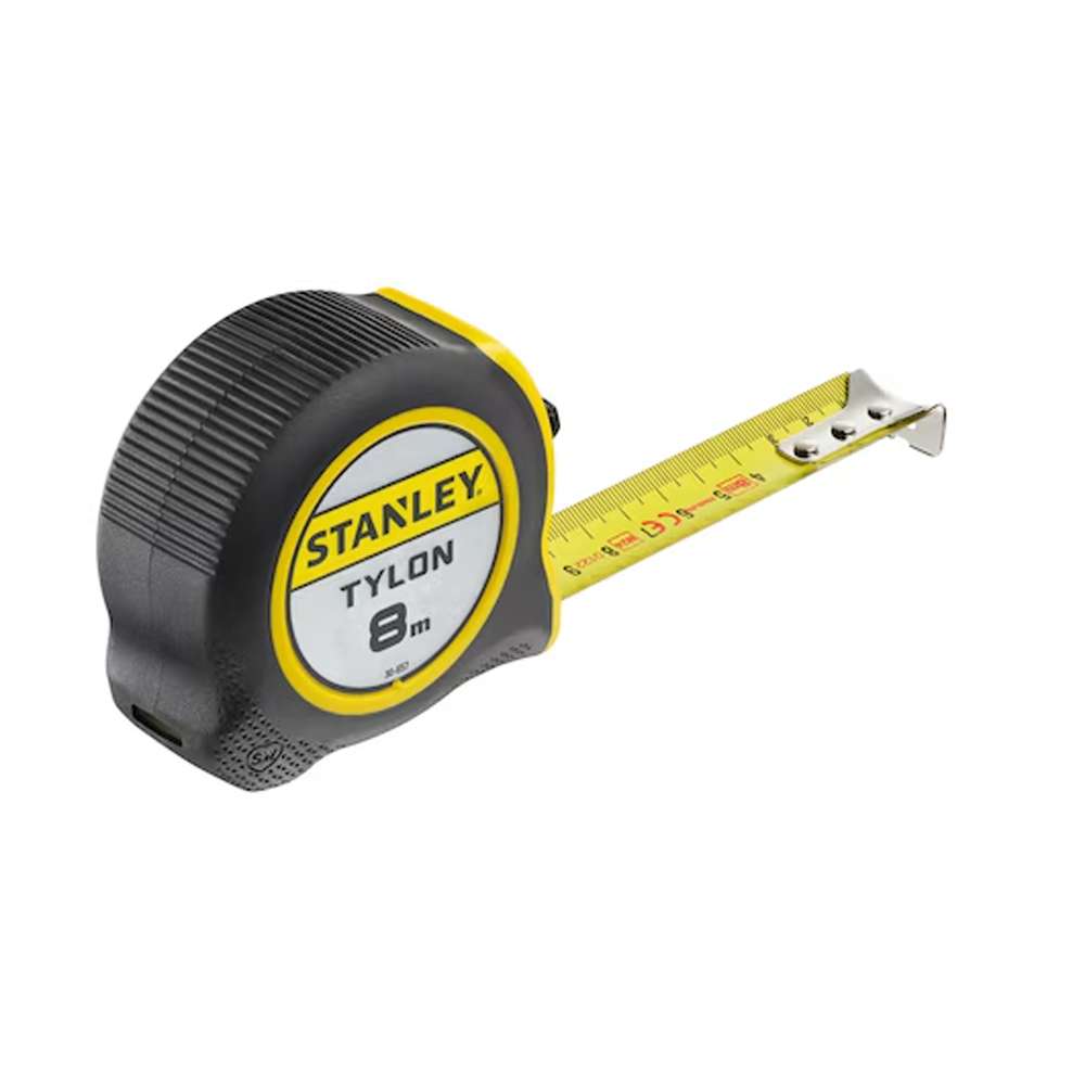 Flessometro Tylon 8m con blocco Stanley 30-657