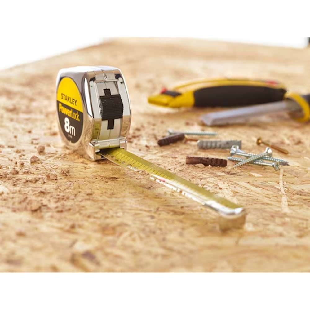 Flessometro PowerLock 8m Stanley 33-198