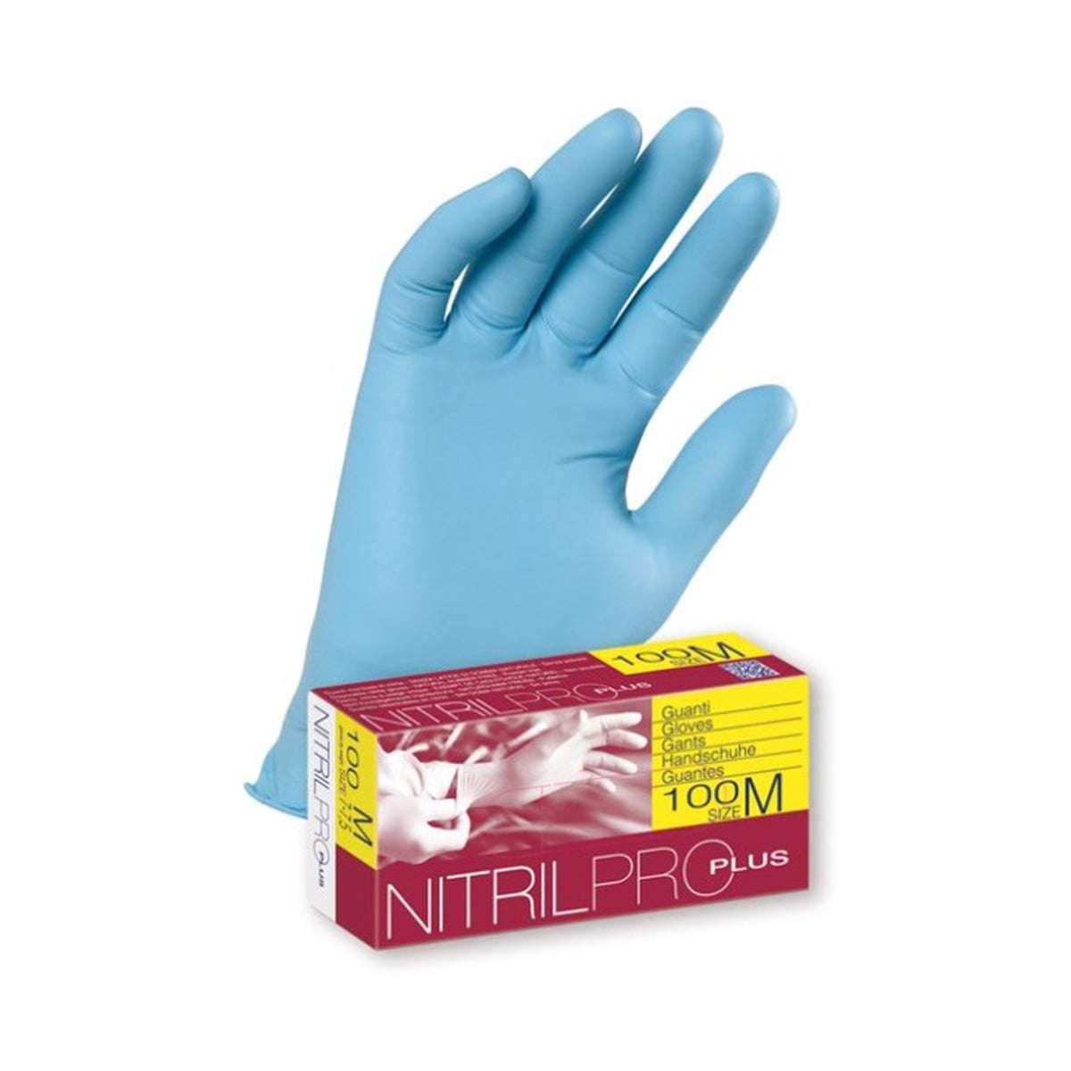 Guanti professionali in nitrile monouso Taglie S-M-L-XL conf. 100pz - Icoguanti