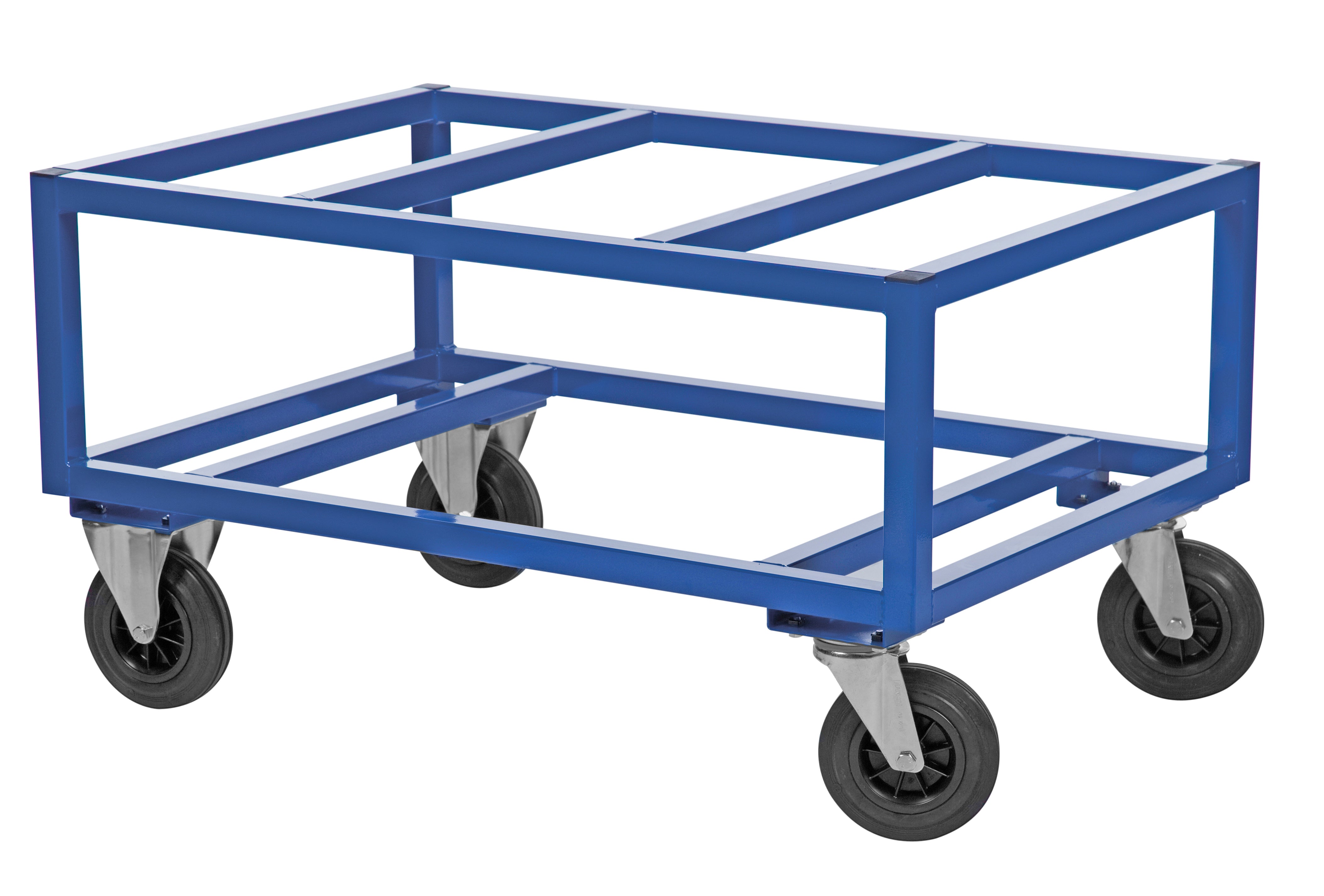 Carrello porta pallet blu capacità 800kg,1200x800x650 Kongamek KM221-B