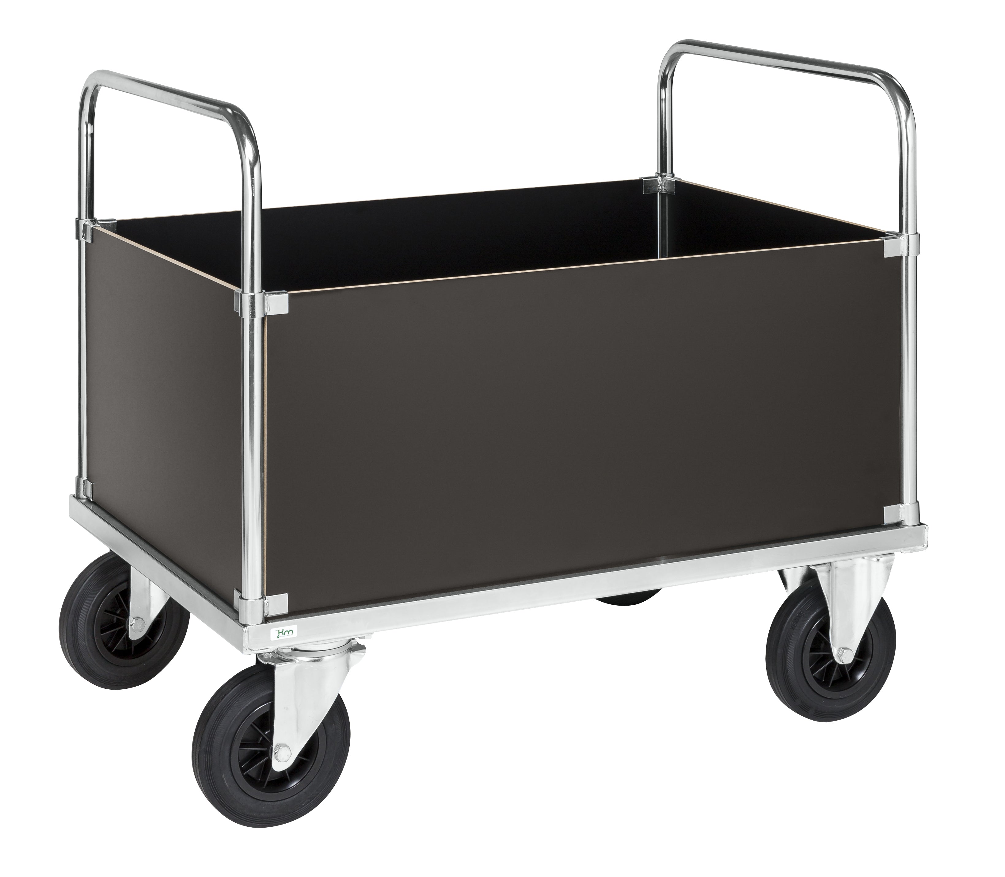 Carrello contenitore smart con freno 1000x700x900 - Kongamek KM635-2HB