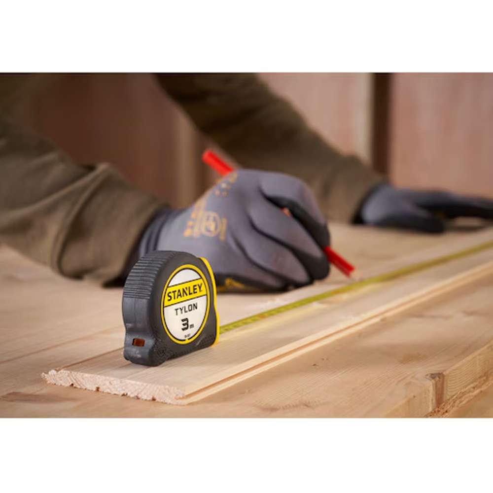 Flessometro Tylon 3m con blocco Stanley 30-687