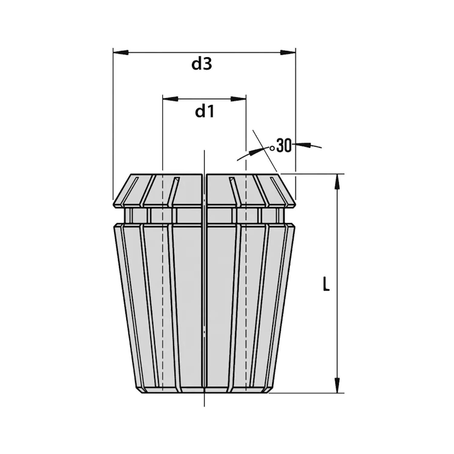 Pinza ER 16 - D.10,5 (OVERSIZE) - Gait