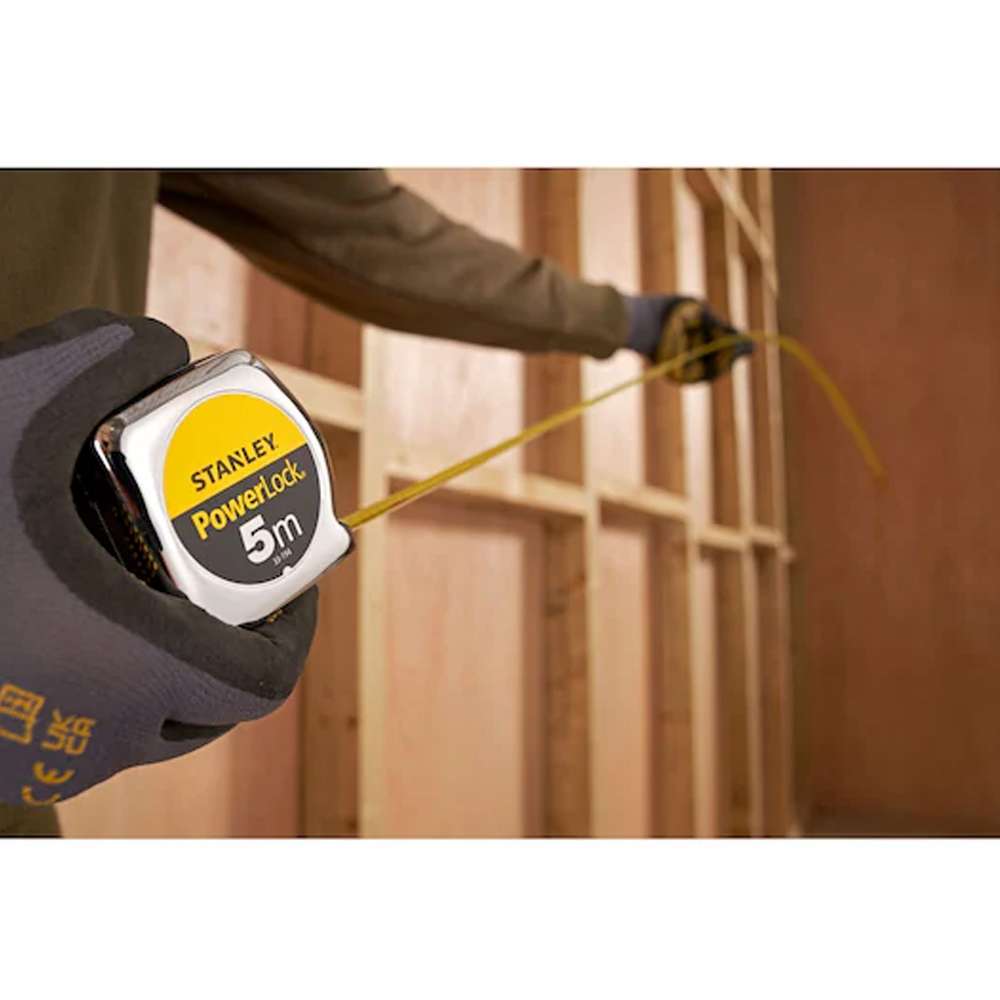 Flessometro PowerLock 5m Stanley 33-194