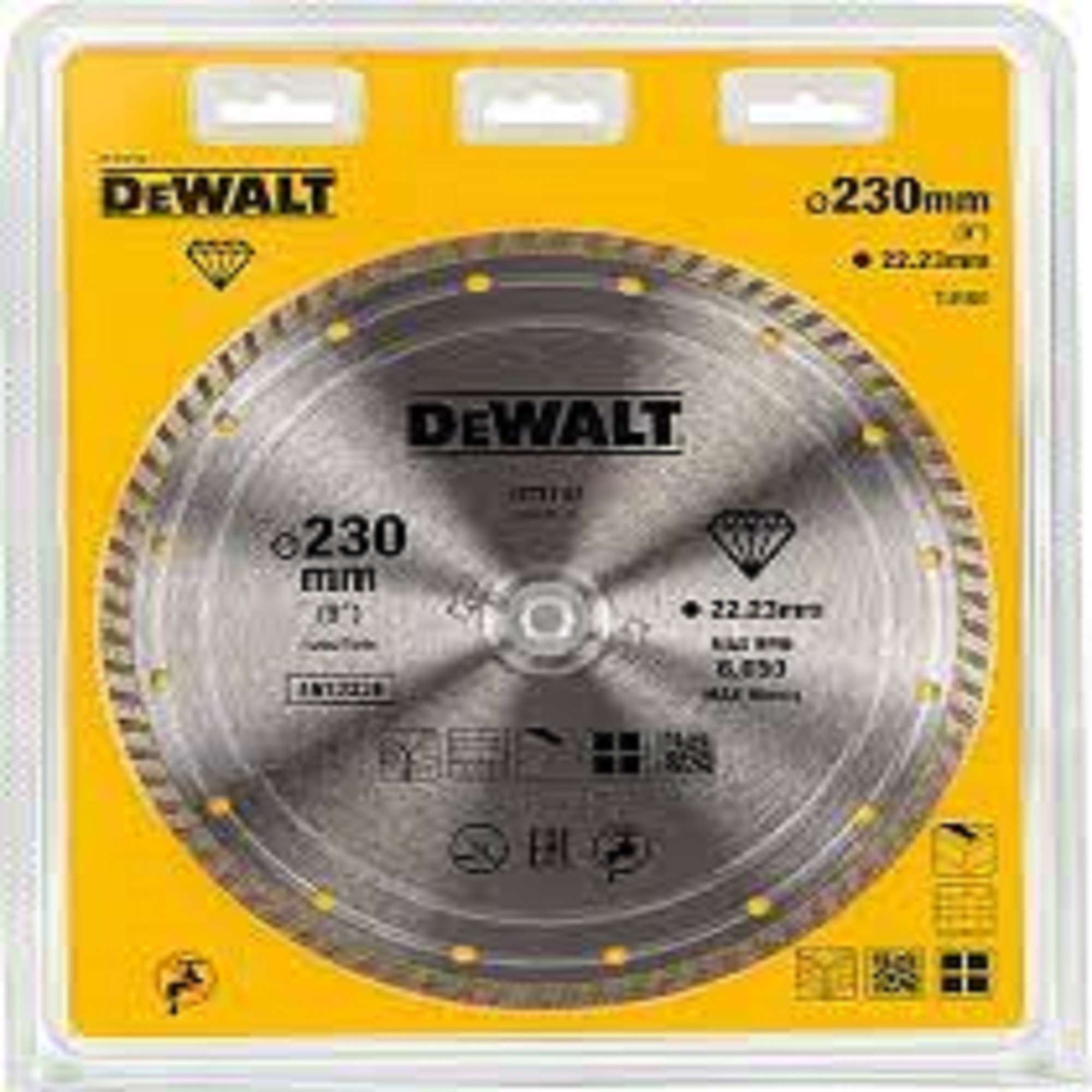 Disco diamantato DEWALT DT3732-QZ 230 X 22.2 X 7 MM