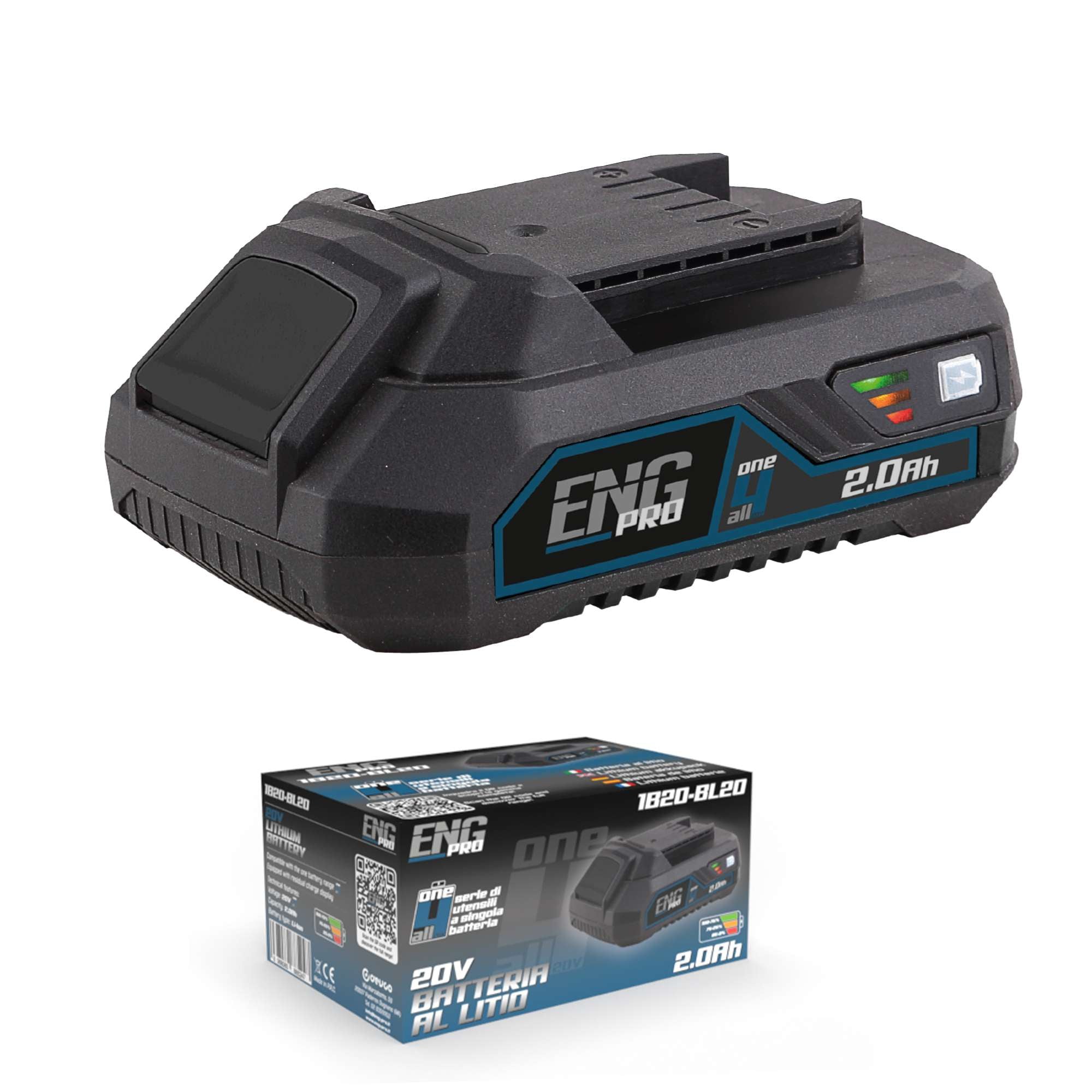 Batteria 20V 2.0 Ah ONE4ALL - ENG PRO