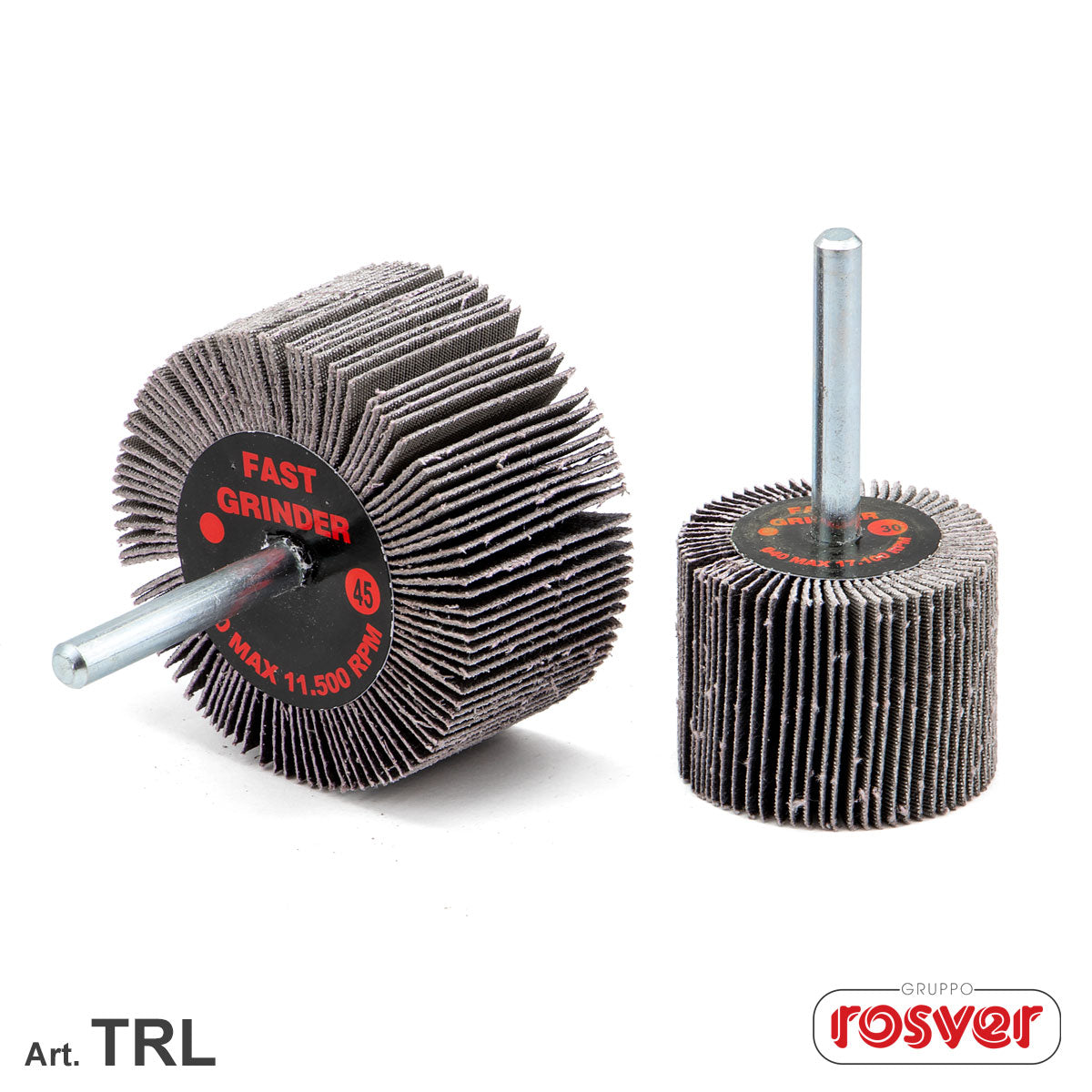 Ruote Lamellari Trizact - Rosver - 237AA TRL D.30x30 G.6 Gr.A - Conf.10pz