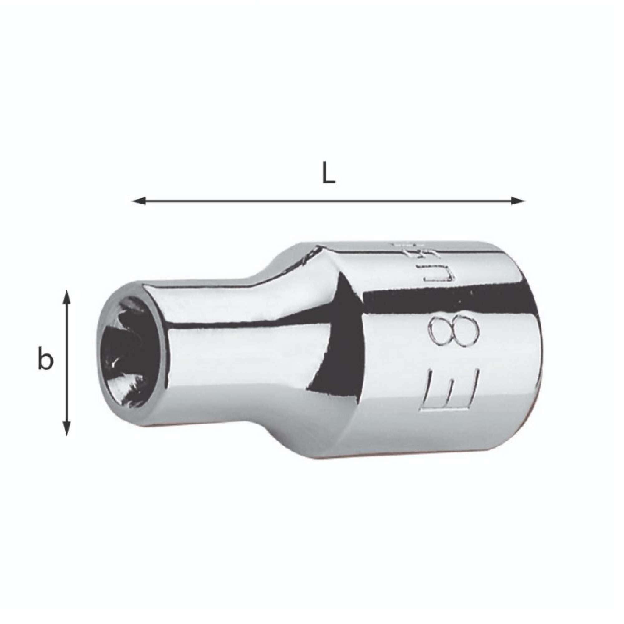 Chiave a bussola Torx - Usag 235 1/2 NTX