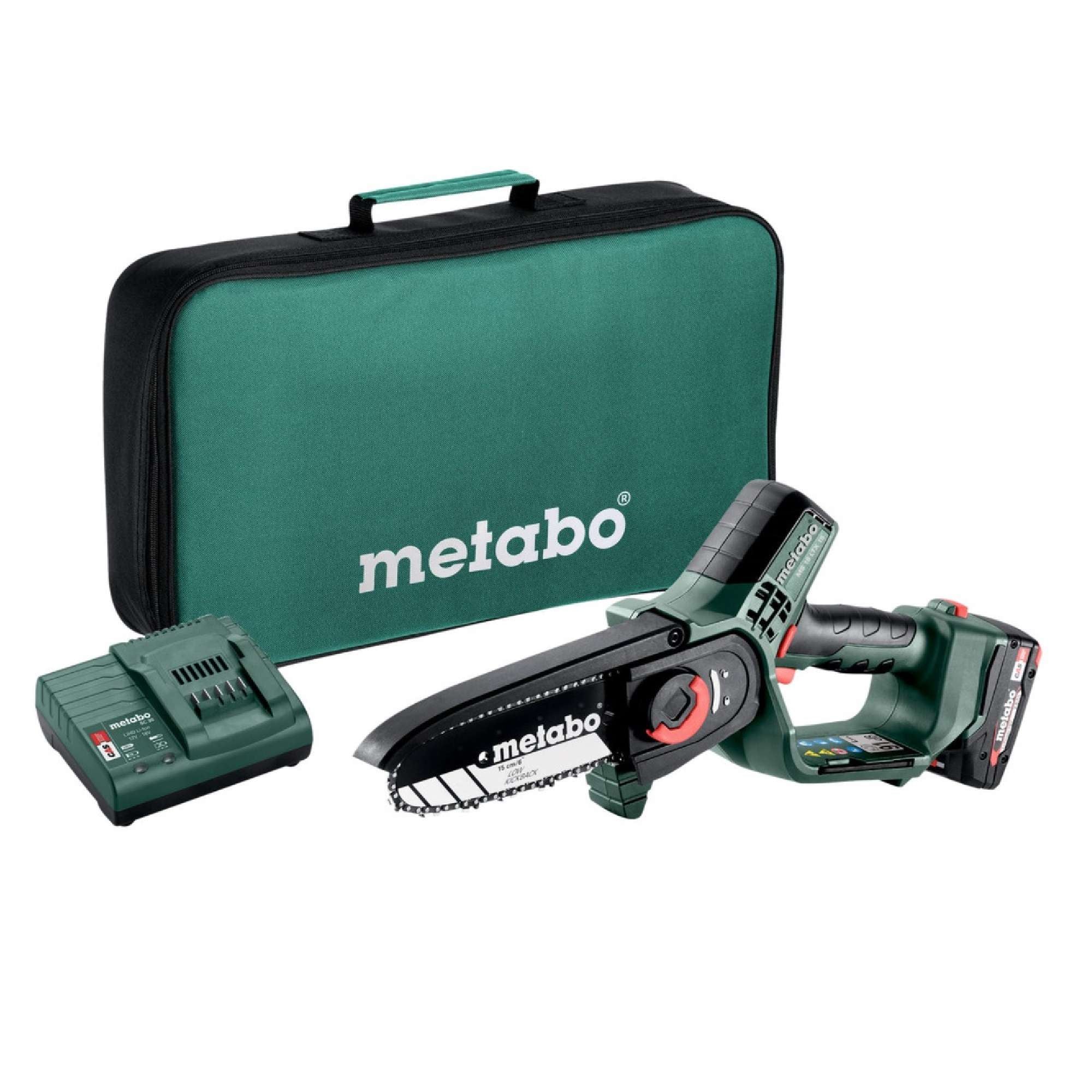 Potatore a batteria + 1 batteria 2Ah - Metabo MS 18 LTX 15