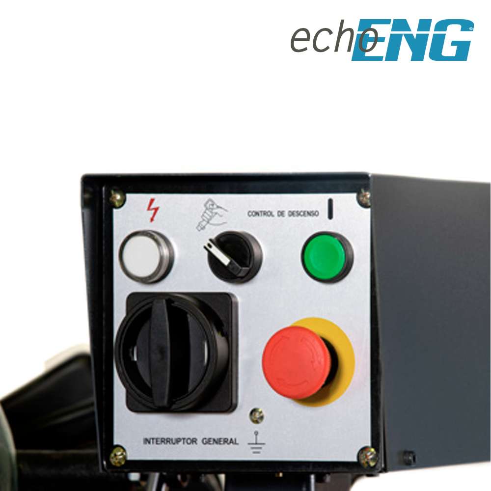 Segatrice a nastro discesa manuale e controllata BF-200-SC TF 400V echoENG