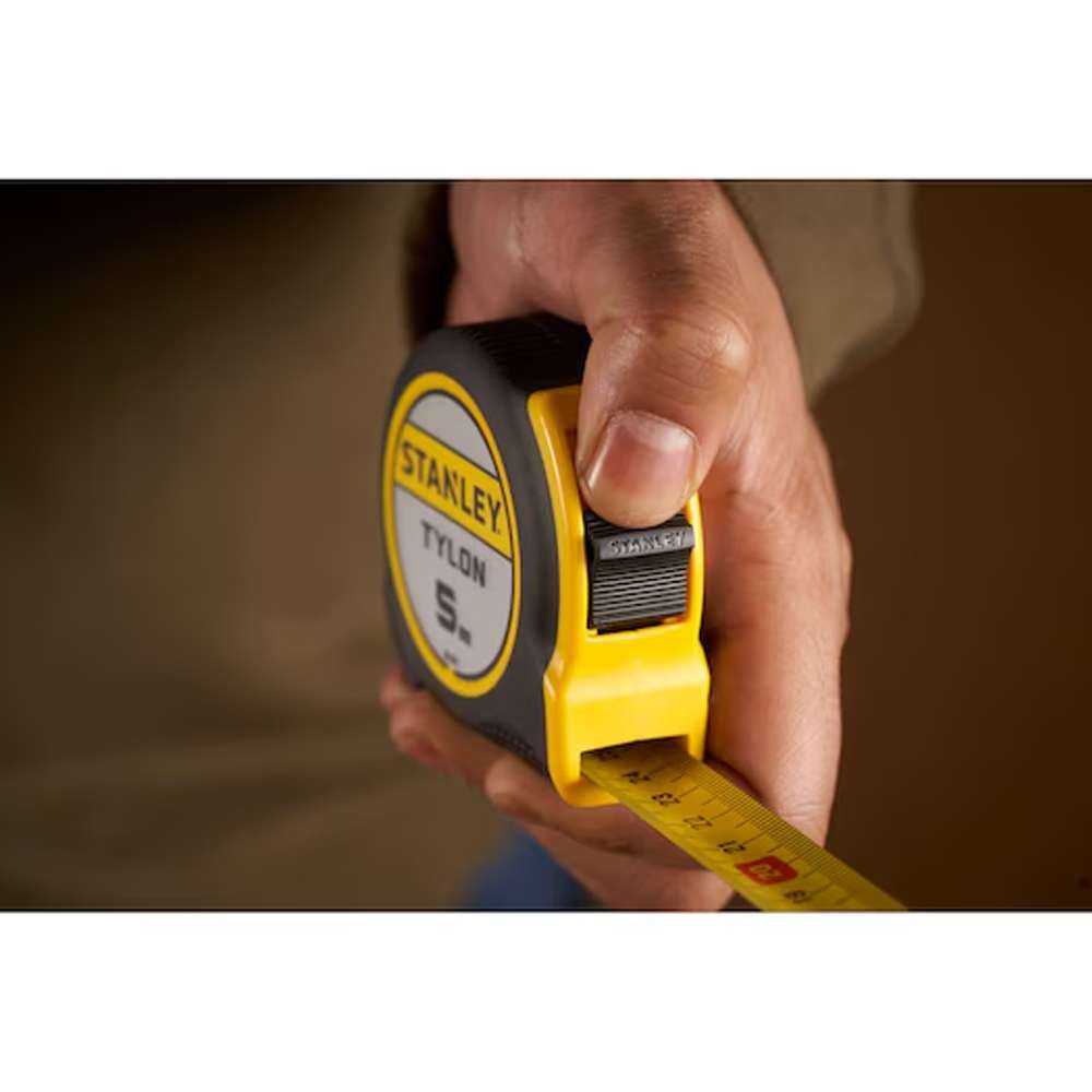Flessometro Tylon 5m con blocco Stanley 30-697