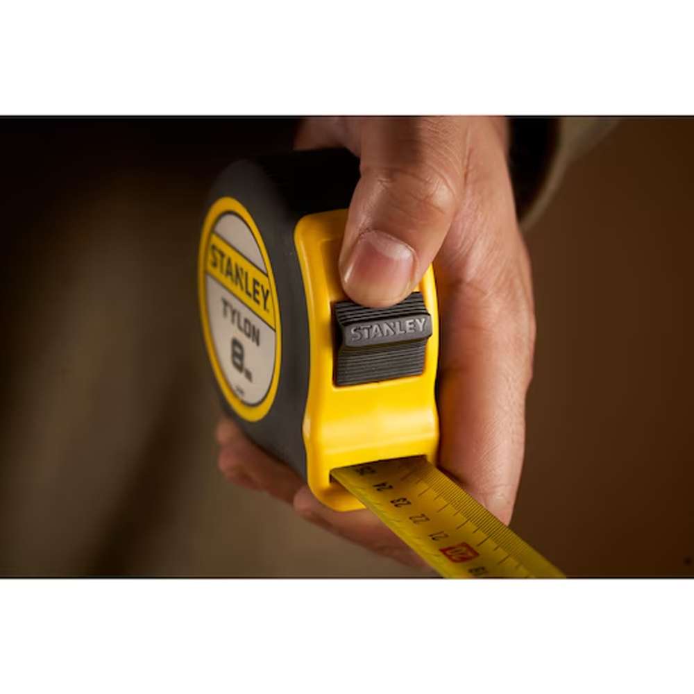 Flessometro Tylon 8m con blocco Stanley 30-657