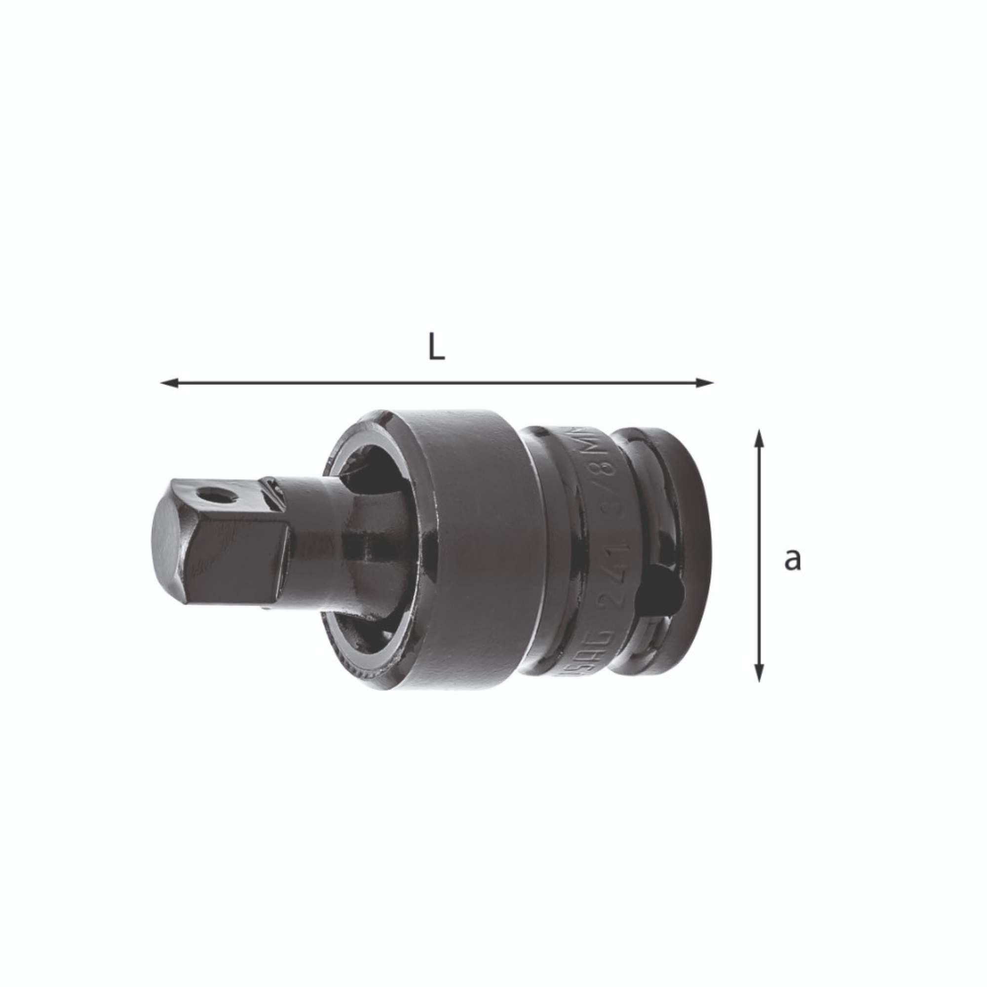 Snodo Cardanico macchina 3/8' - Usag 241 3/8 MN U02410403