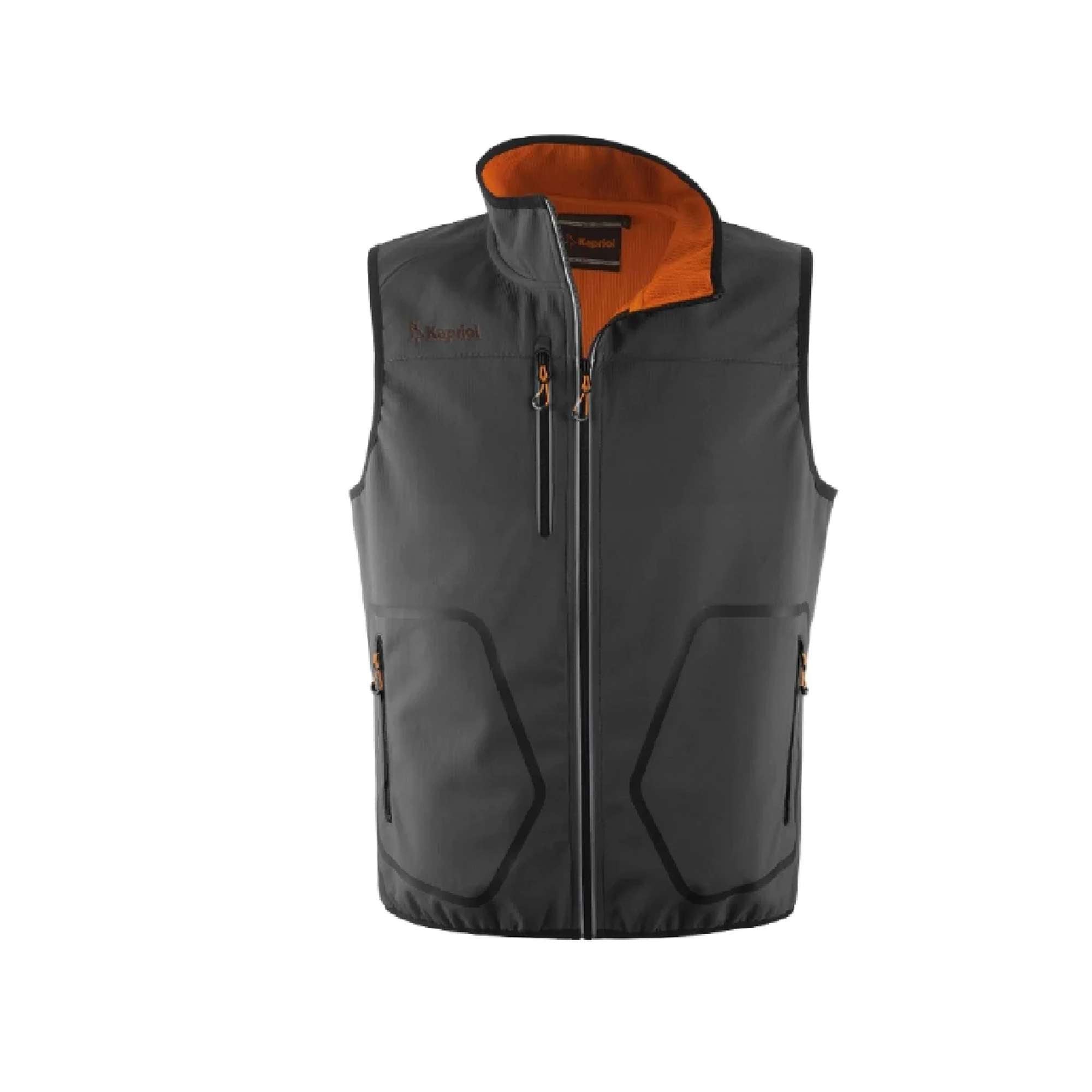 Gilet tech grigio/arancio TG.M/L/XL/XXL - 36835 Kapriol