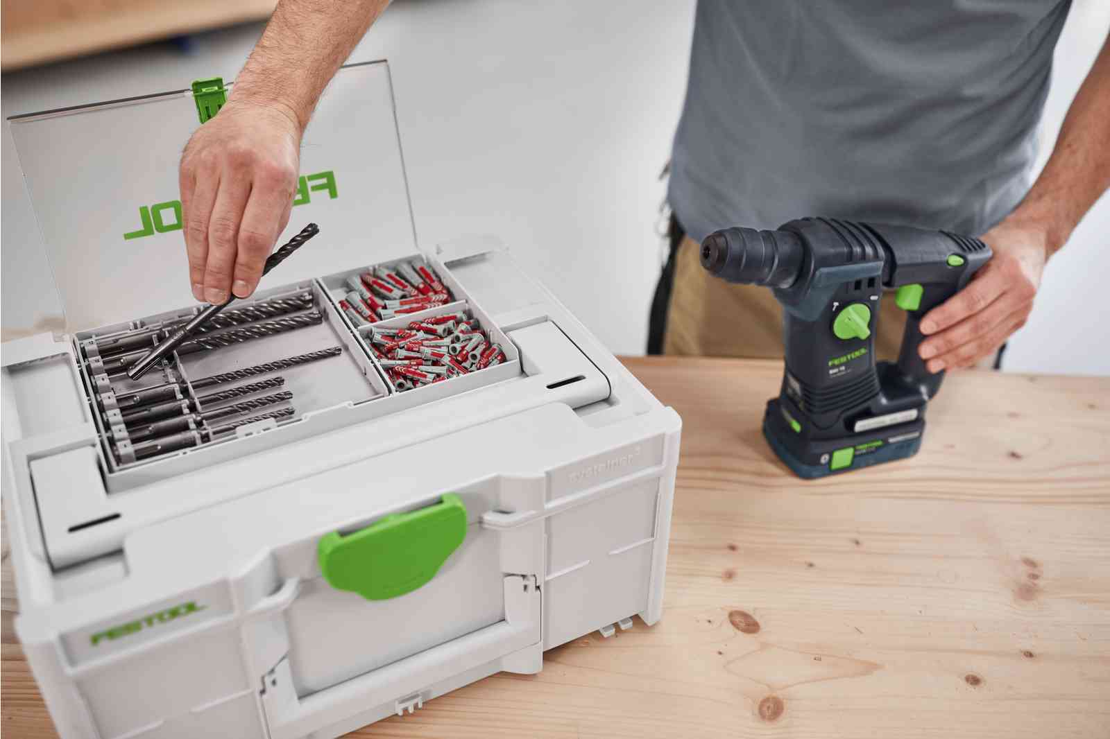 FESTOOL Set Punte BKS SYS3 D5-12 SDS - 577398