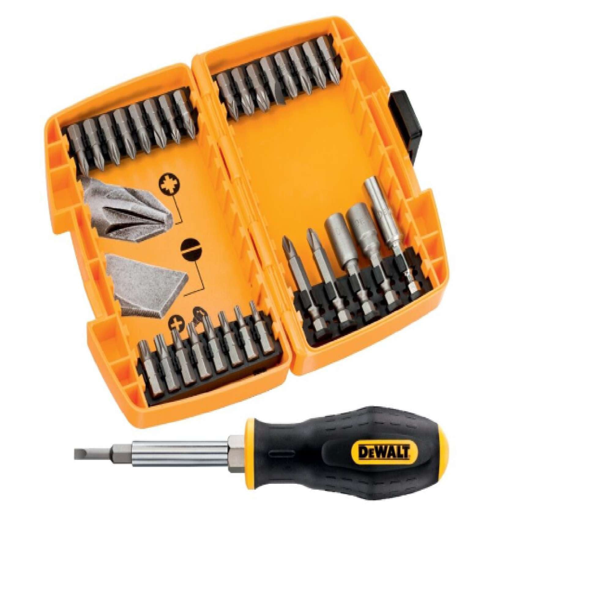 Set 30 punte con cacciavite 6 in 1 - Dewalt DT71506-QZ