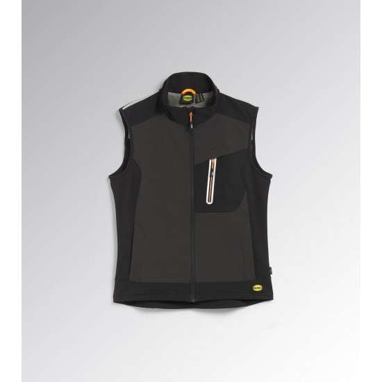 Gilet da lavoro Carbon Tech grigio asfalto 702.175343 - Diadora