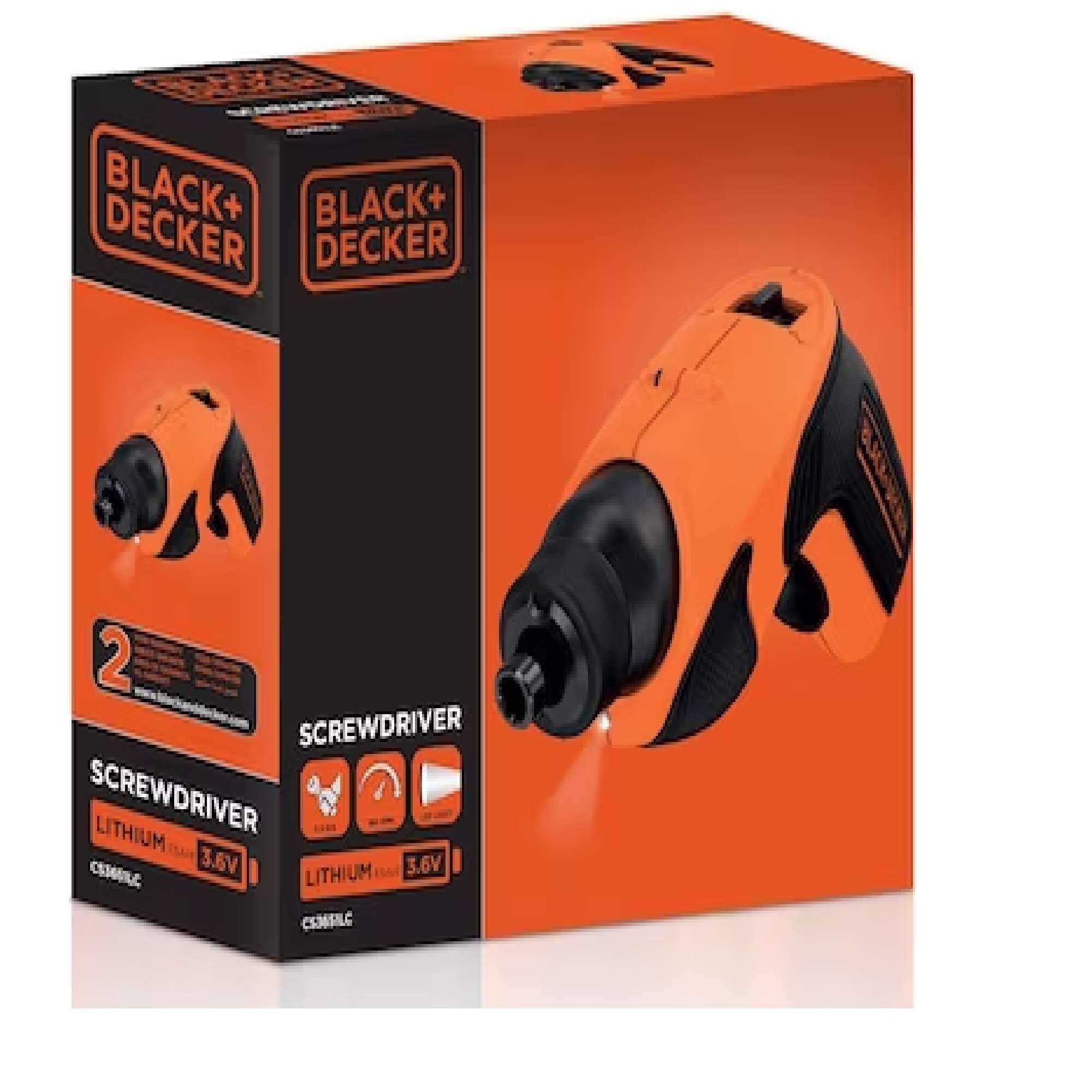 Svitavvita 3,6V Litio - Black&Decker CS3651LC-QW