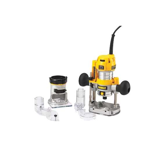 Elettrofresatrice con affondamento 900W 8mm - D26204K-QS - DEWALT