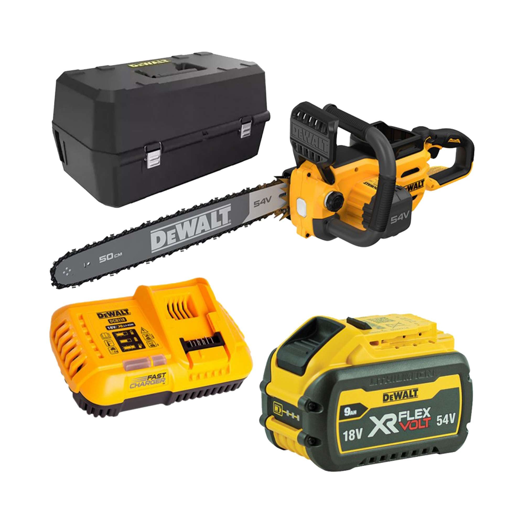 Elettrosega con batteria 54V 1 X 9Ah, lama 50 - DEWALT DCMCS575X1-QW